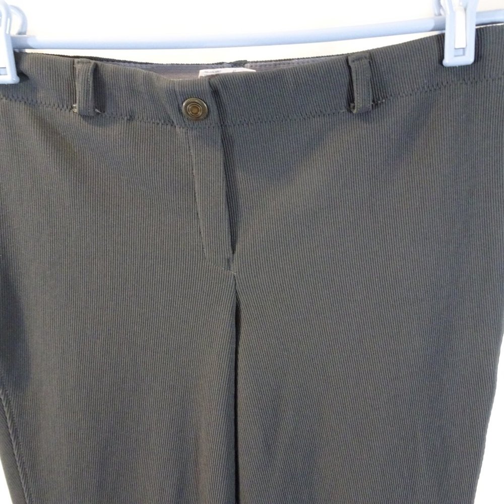 TUFF RIDER Pull On Breeches Charcoal Size 30 Ribb - Picture 3 of 6